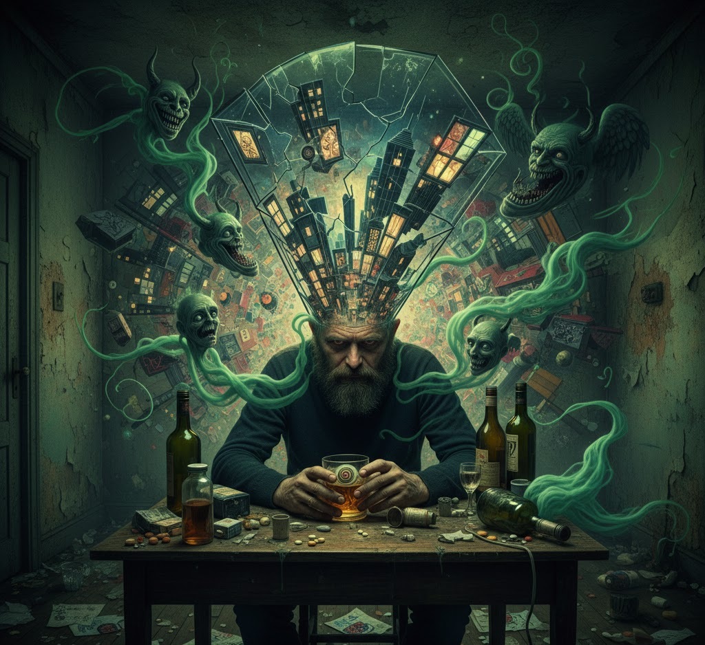 Алкогольная шизофрения - определение и понятие