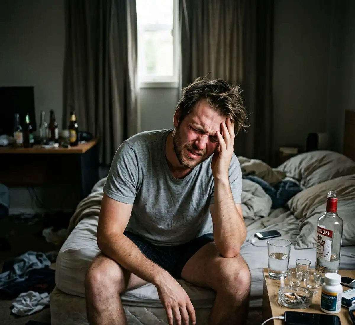 Почему болит голова после алкоголя: основные причины