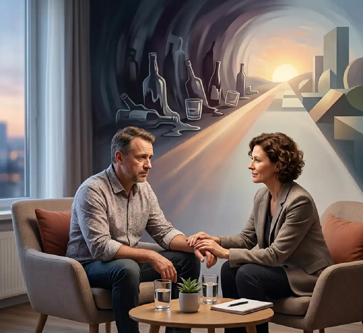 Психотерапия при алкогольной зависимости 